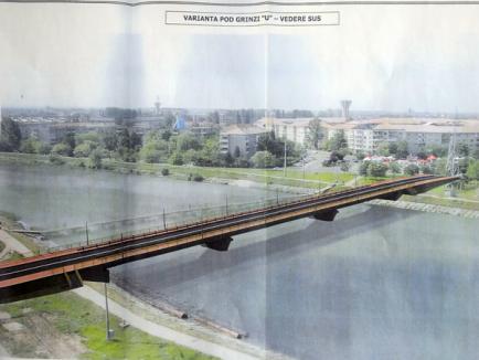 Primăria va propune Consililui Local două variante pentru construcţia noului pod peste Criş